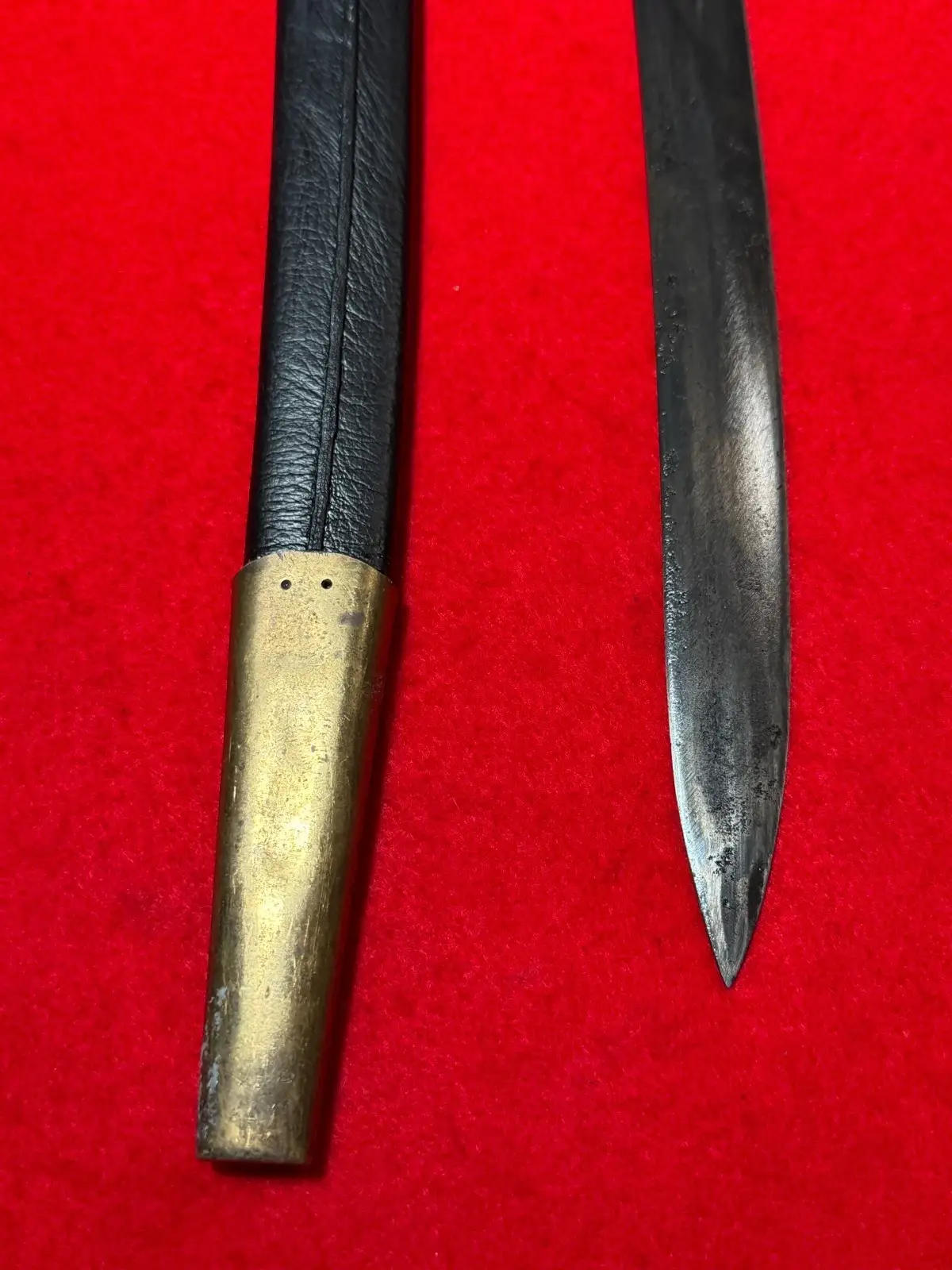 Rare Antique US Civil War Bayonet Short Sword - 3