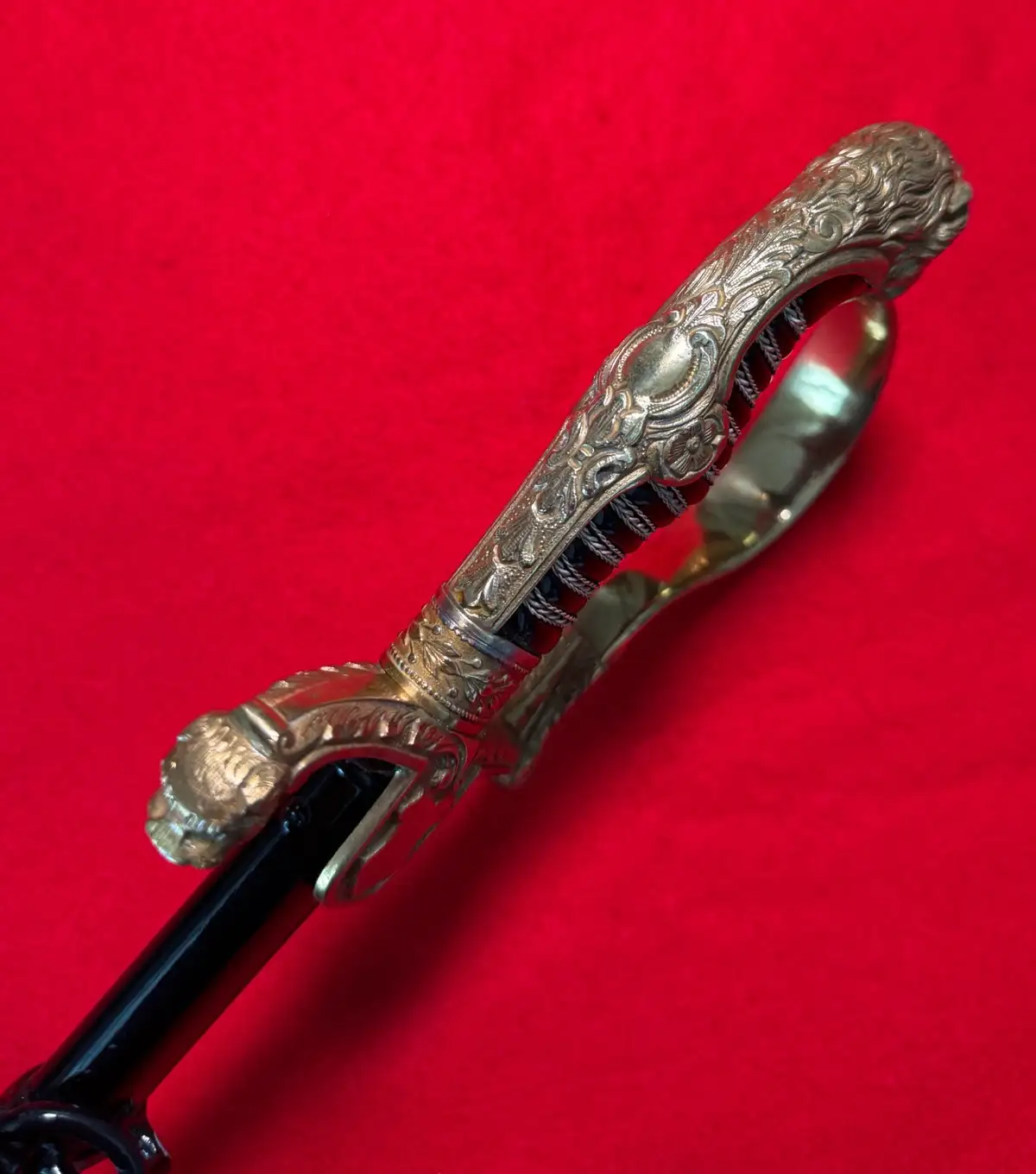 German Imperial Lion Head Sword by Holler - View 23