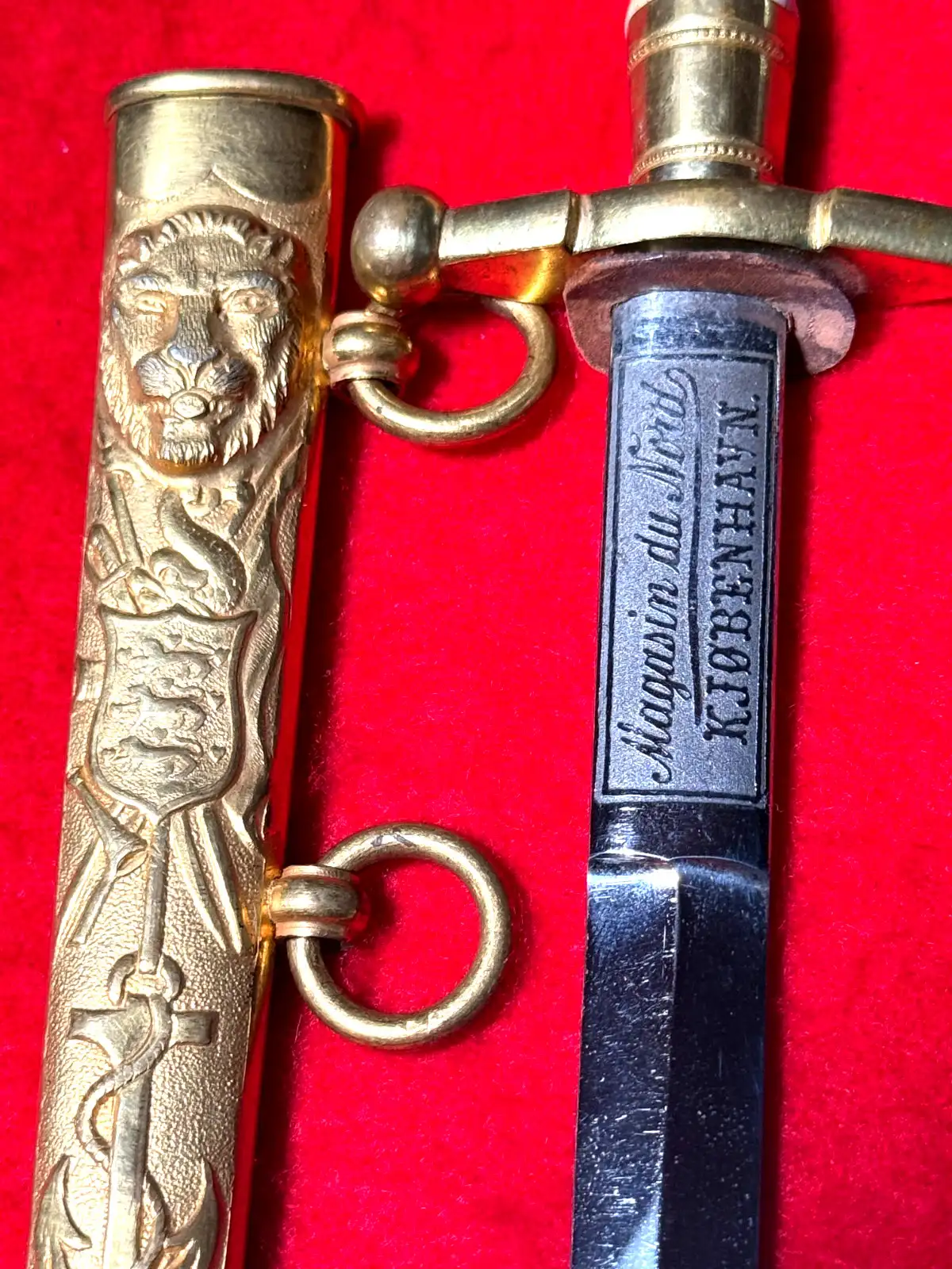 Danish 20th Century Naval Officer Dirk - View 4