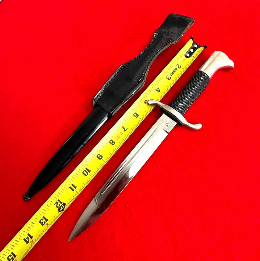 German WWII Fireman Dress Dagger by Eickhorn alternate view