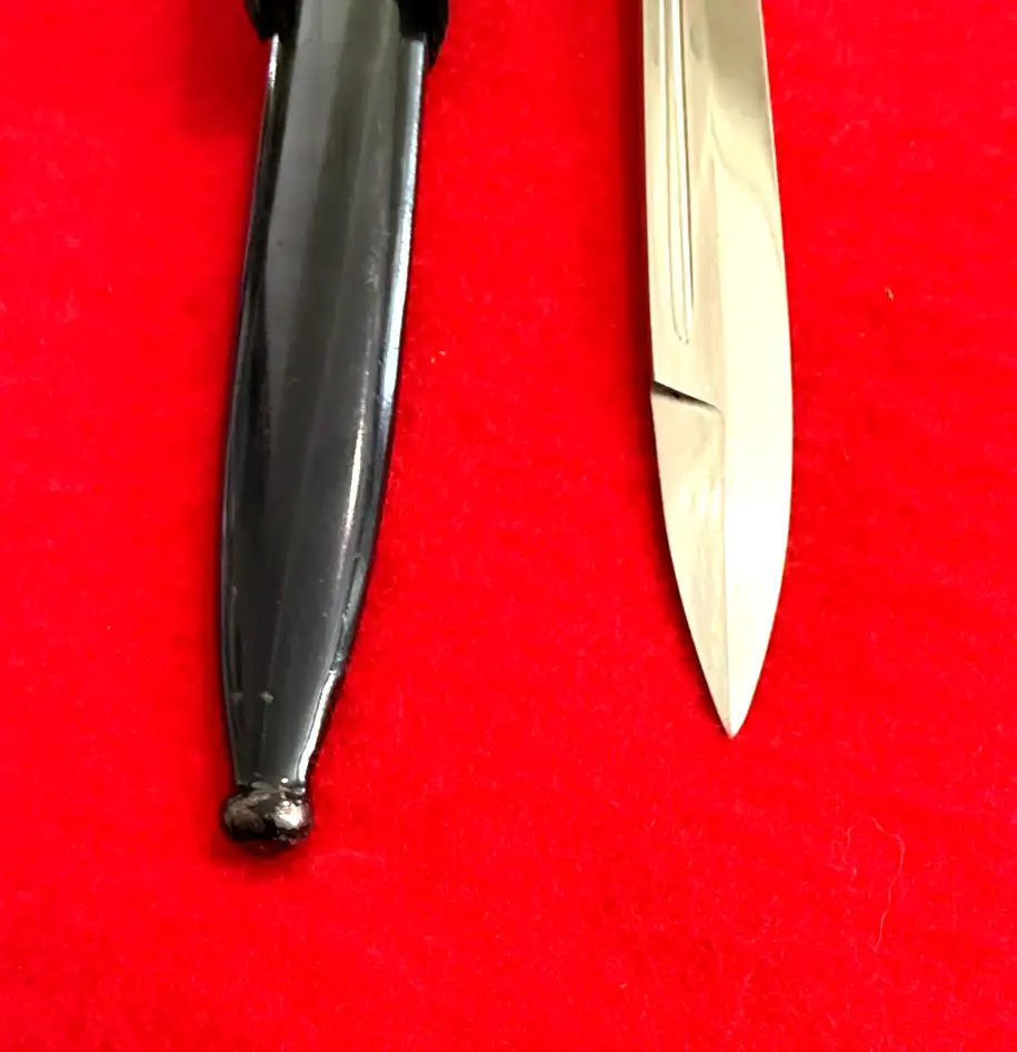 German WWII Fireman Dress Dagger by Eickhorn - View 4