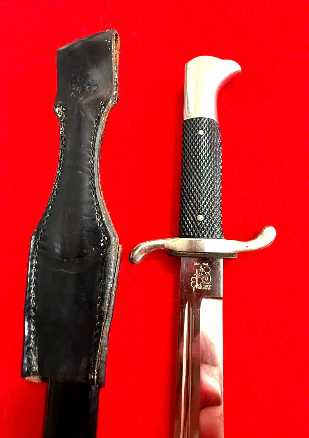 German WWII Fireman Dress Dagger by Eickhorn - View 6