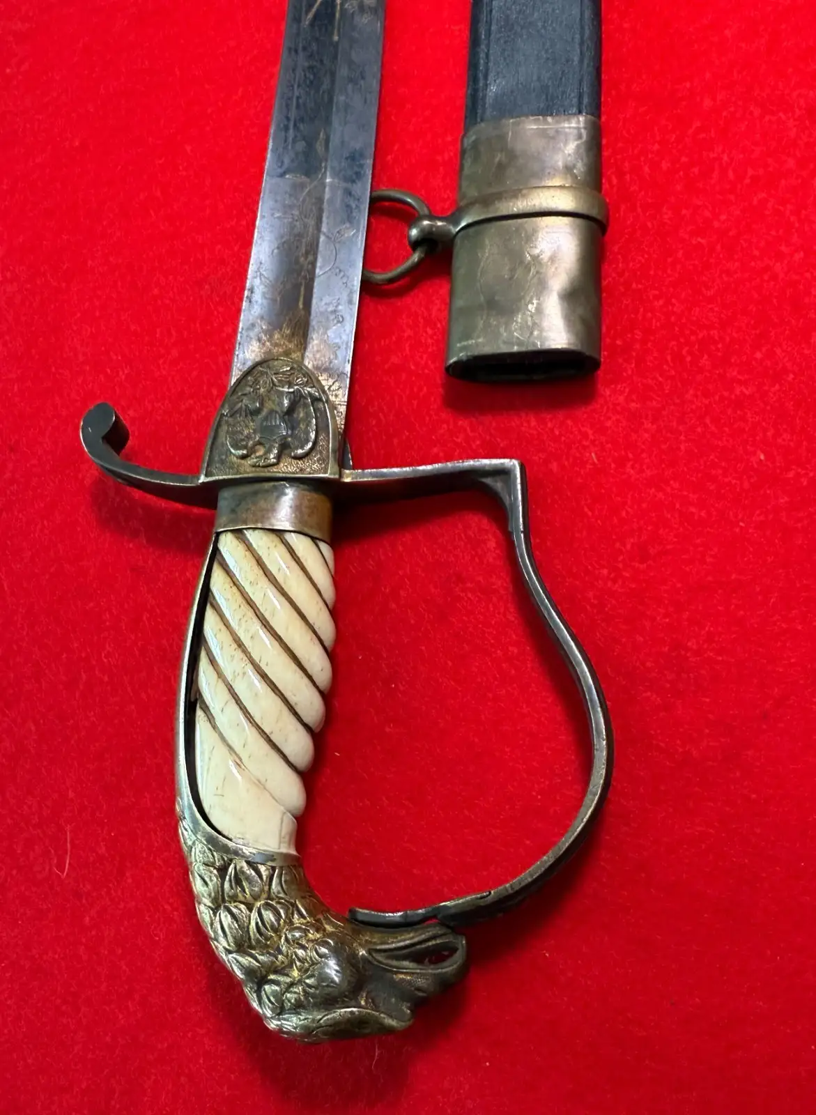 US Mexican-American War Eagle Officer Sword - View 11