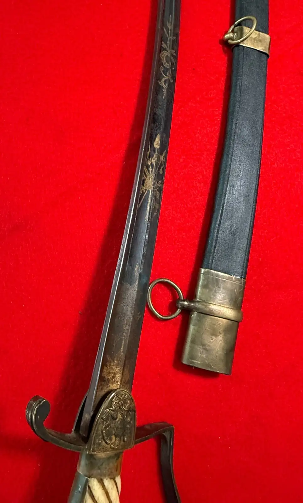 US Mexican-American War Eagle Officer Sword - View 18