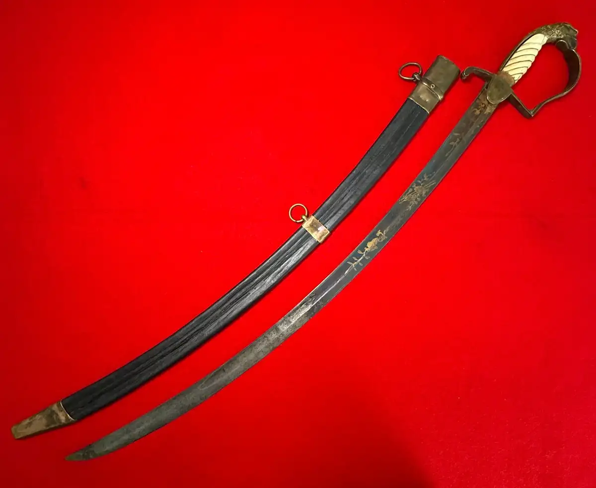 US Mexican-American War Eagle Officer Sword - View 3
