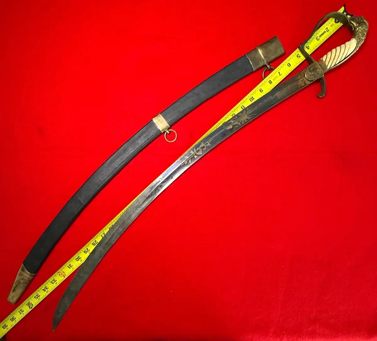 US Mexican-American War Eagle Officer Sword - View 4