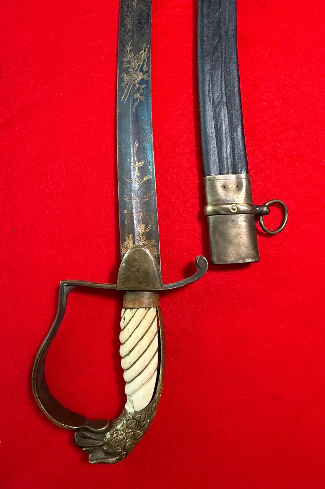 US Mexican-American War Eagle Officer Sword - View 9