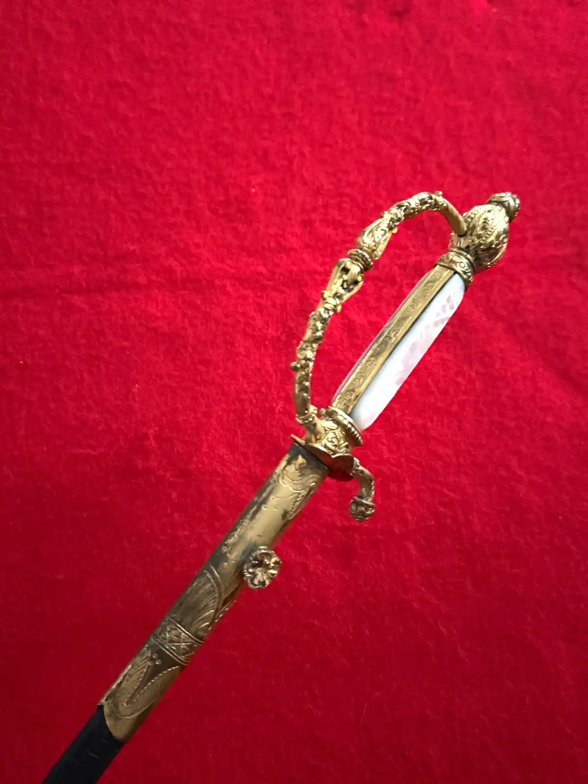 Irish 19th Century Gilded Court Sword - View 19