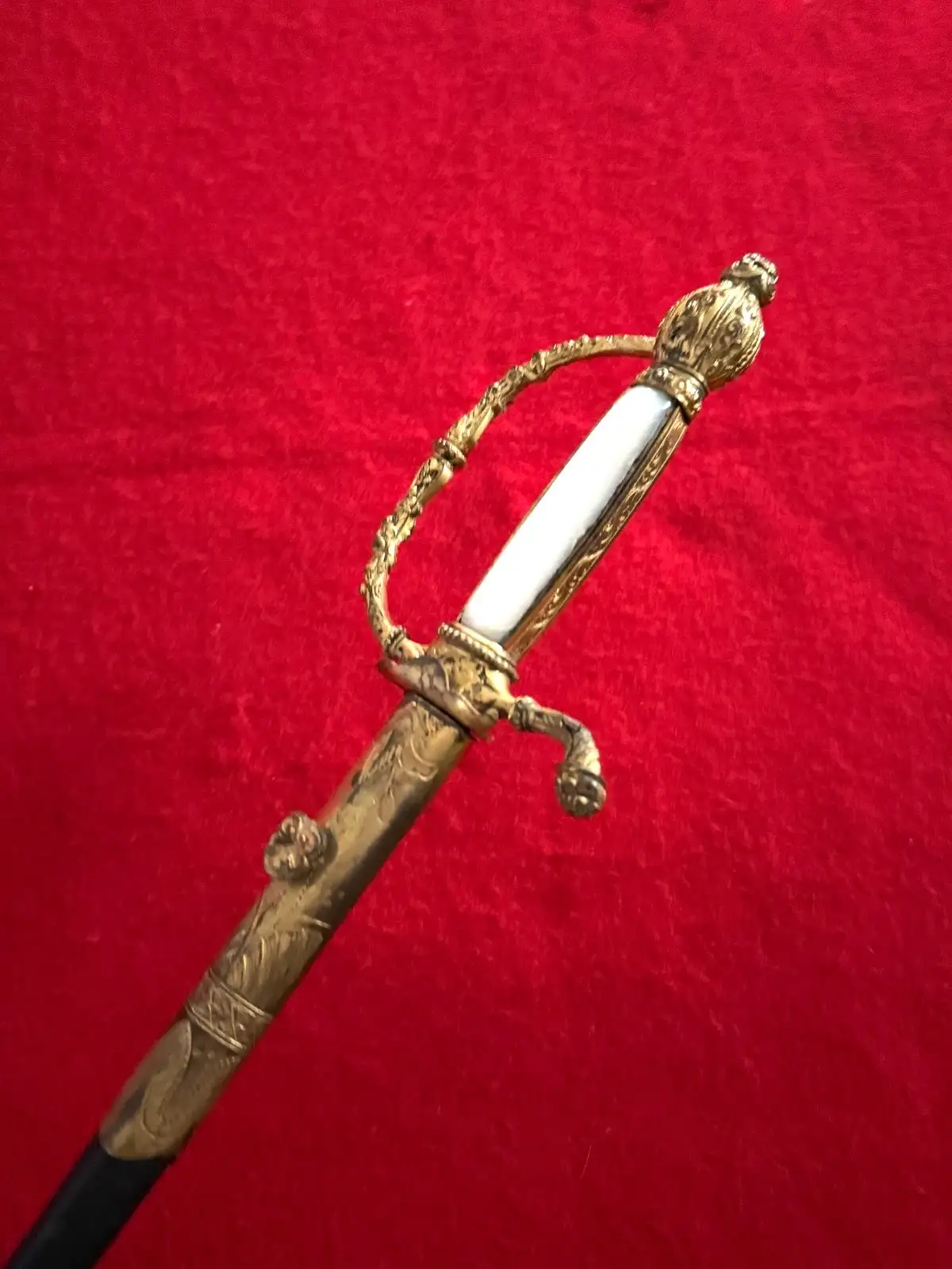 Irish 19th Century Gilded Court Sword - View 20