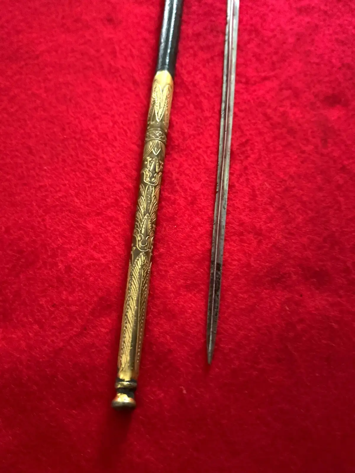 Irish 19th Century Gilded Court Sword - View 4