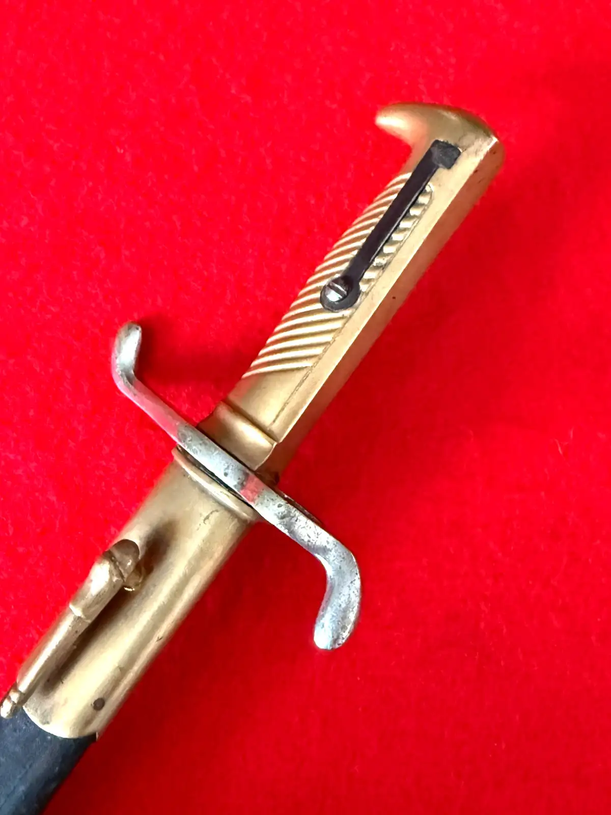 Original German WW1 M1871 Dress Bayonet - View 14