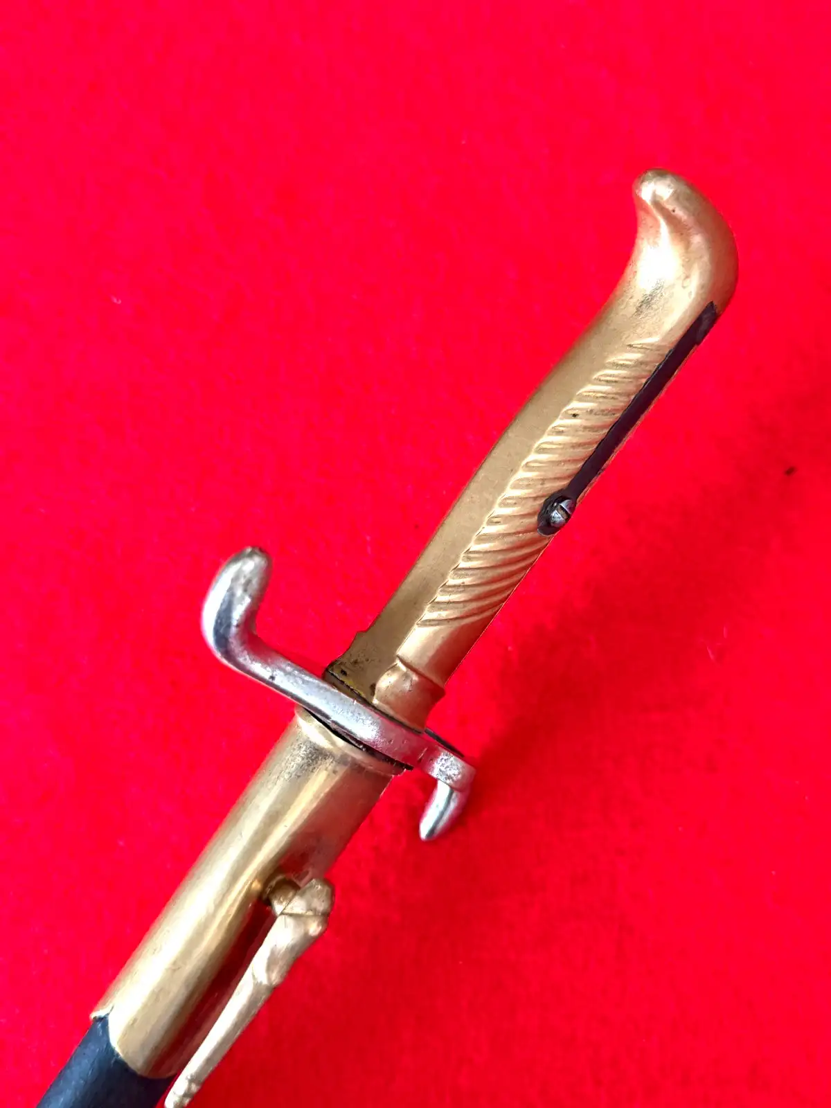 Original German WW1 M1871 Dress Bayonet - View 16