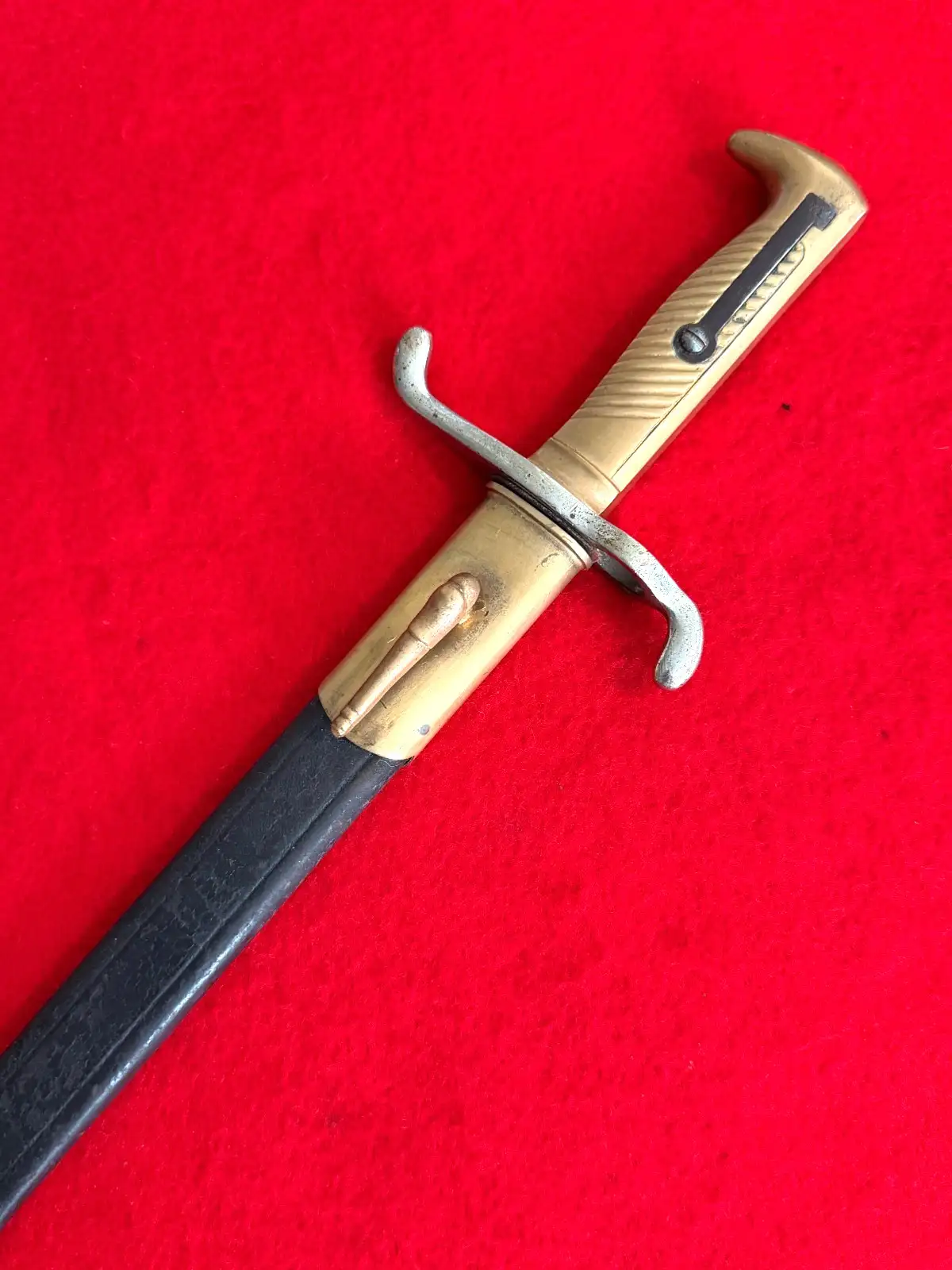 Original German WW1 M1871 Dress Bayonet - View 3