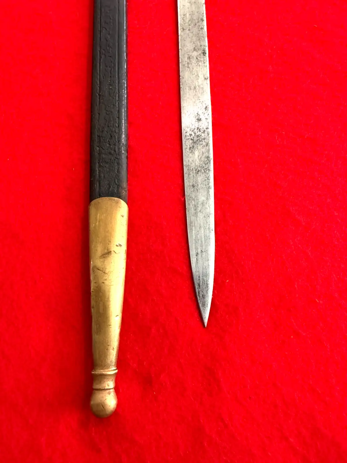Original German WW1 M1871 Dress Bayonet - View 4