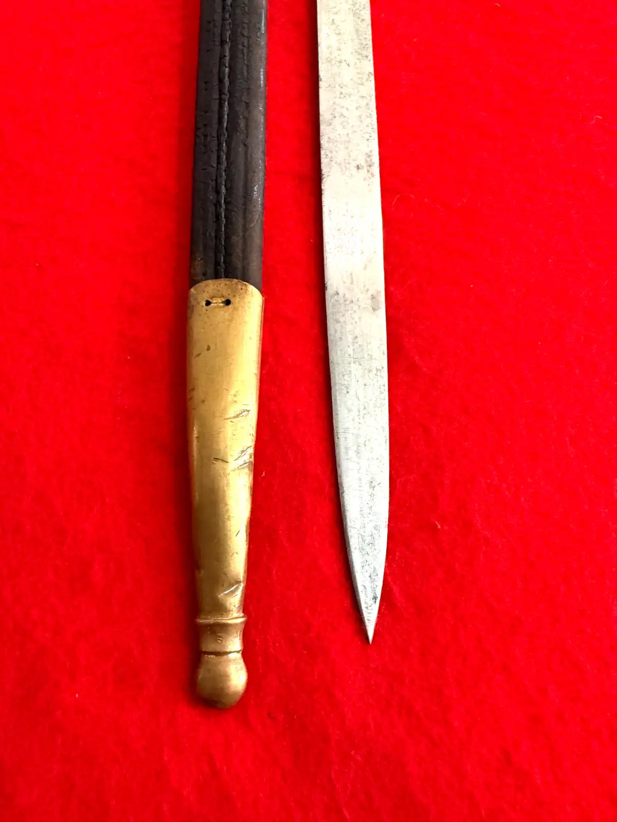 Original German WW1 M1871 Dress Bayonet - View 7