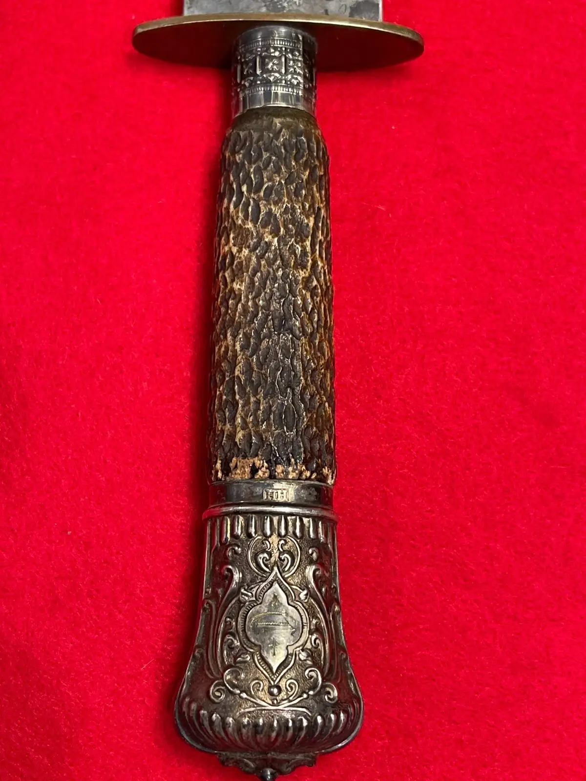 RARE Combat Knife & Scabbard by HB & H NORFOLK SHEFFIELD - 10