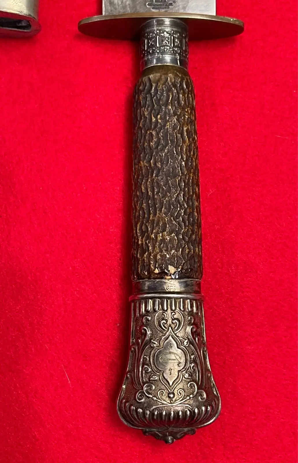 RARE Combat Knife & Scabbard by HB & H NORFOLK SHEFFIELD - 9