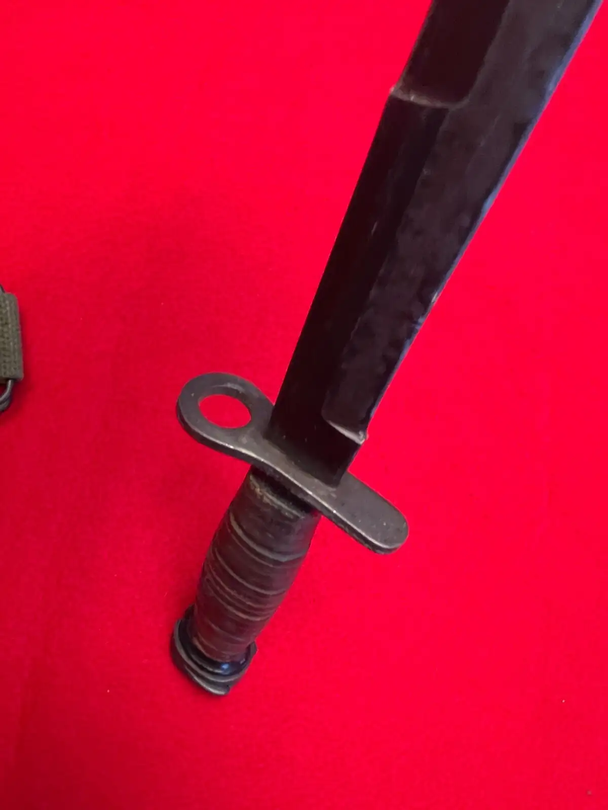 US Post-WWII Bayonet Knife with USM8 Scabbard - View 11