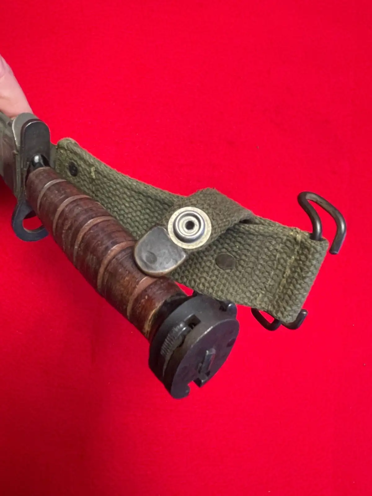 US Post-WWII Bayonet Knife with USM8 Scabbard - View 12