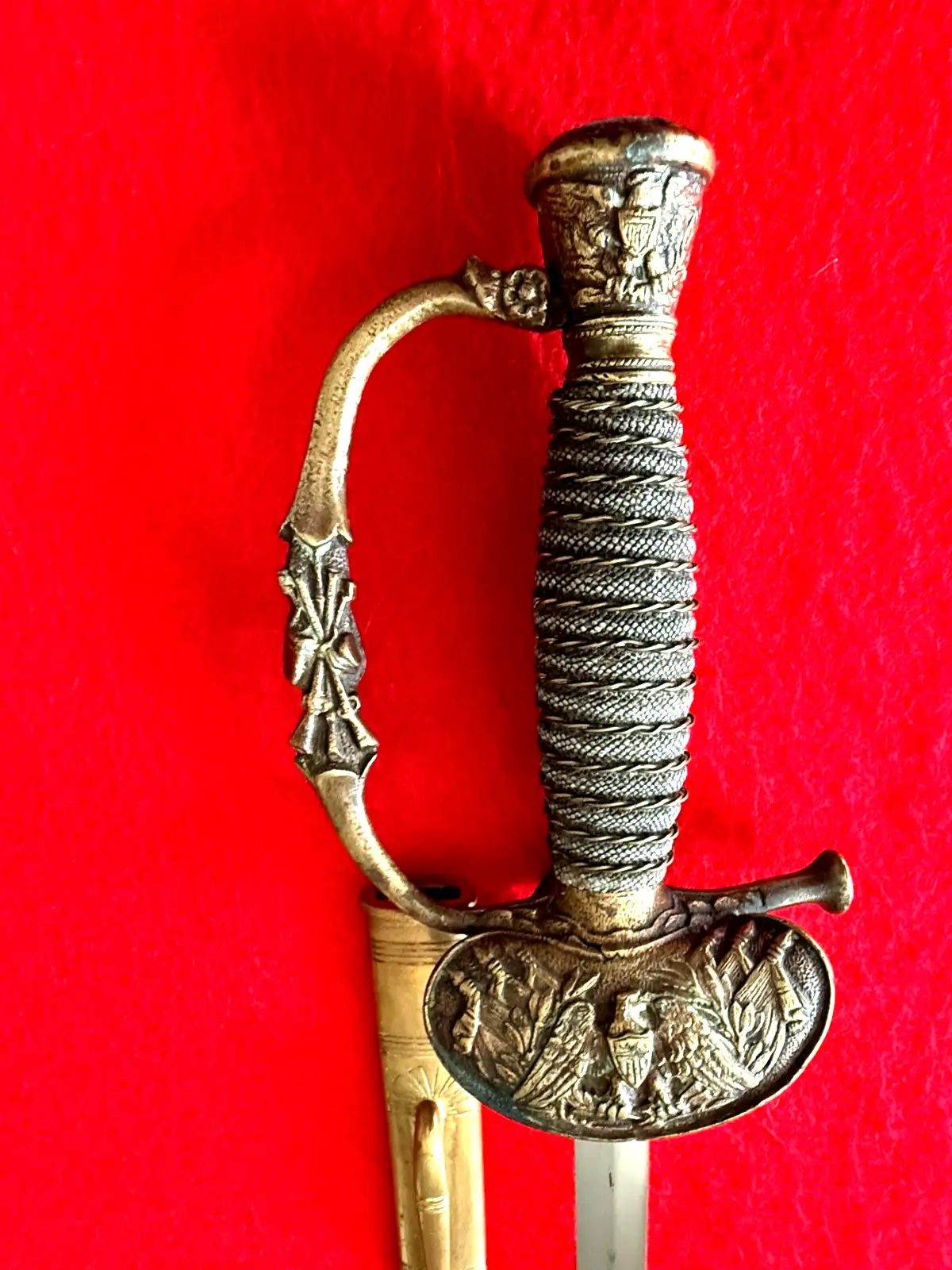 US Indian Wars M1860 Staff Officer Sword - View 11