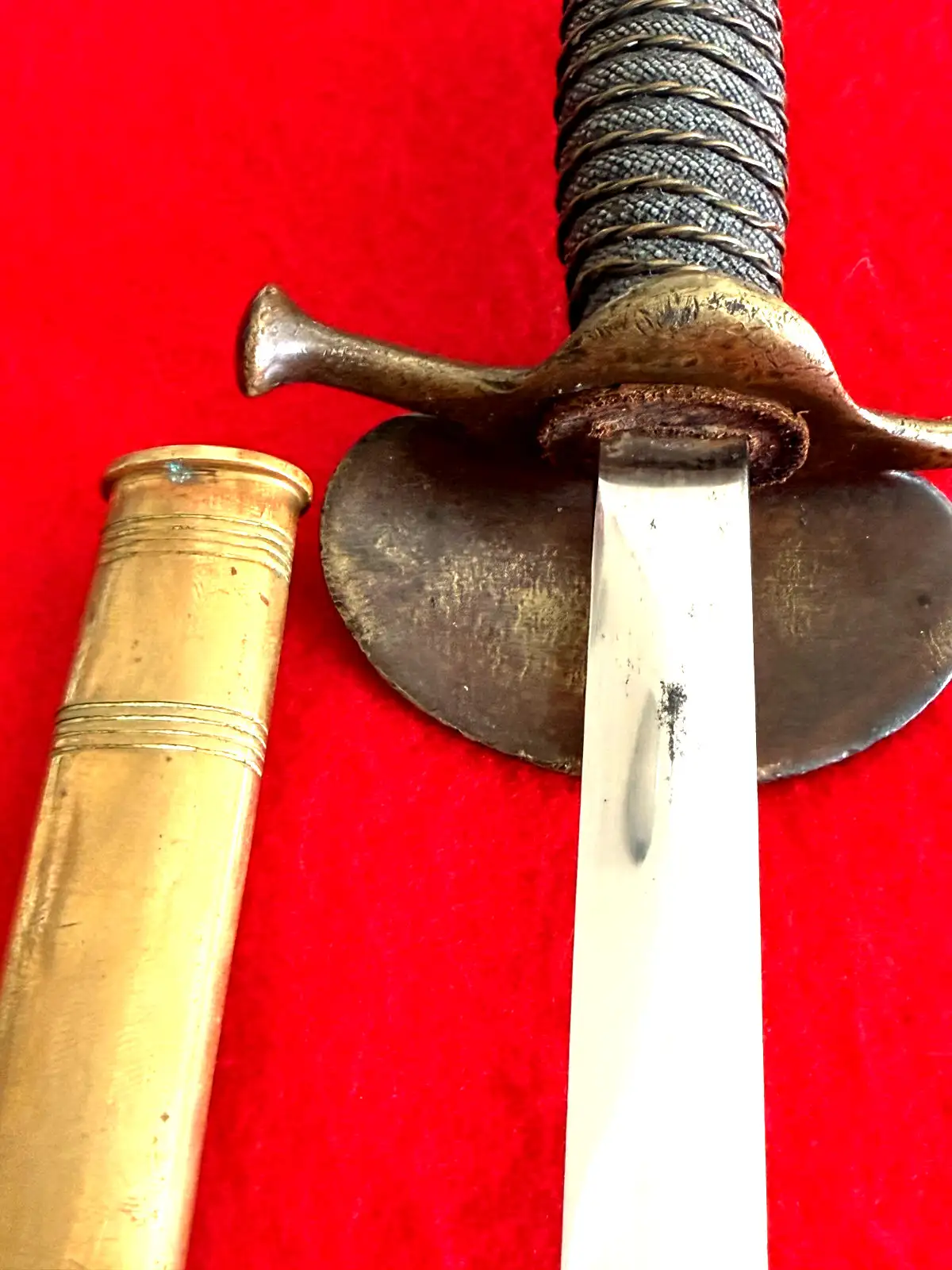 US Indian Wars M1860 Staff Officer Sword - View 4