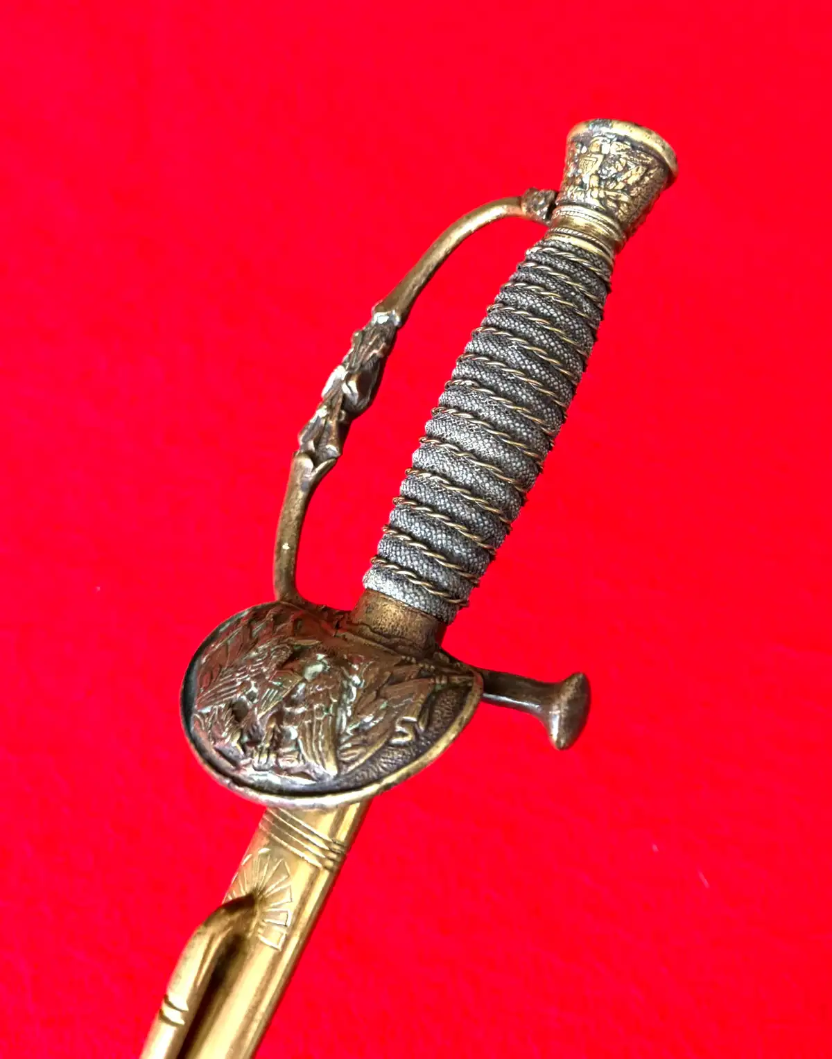 US Indian Wars M1860 Staff Officer Sword - View 7