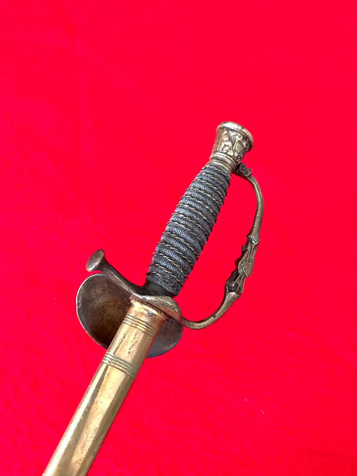US Indian Wars M1860 Staff Officer Sword - View 8