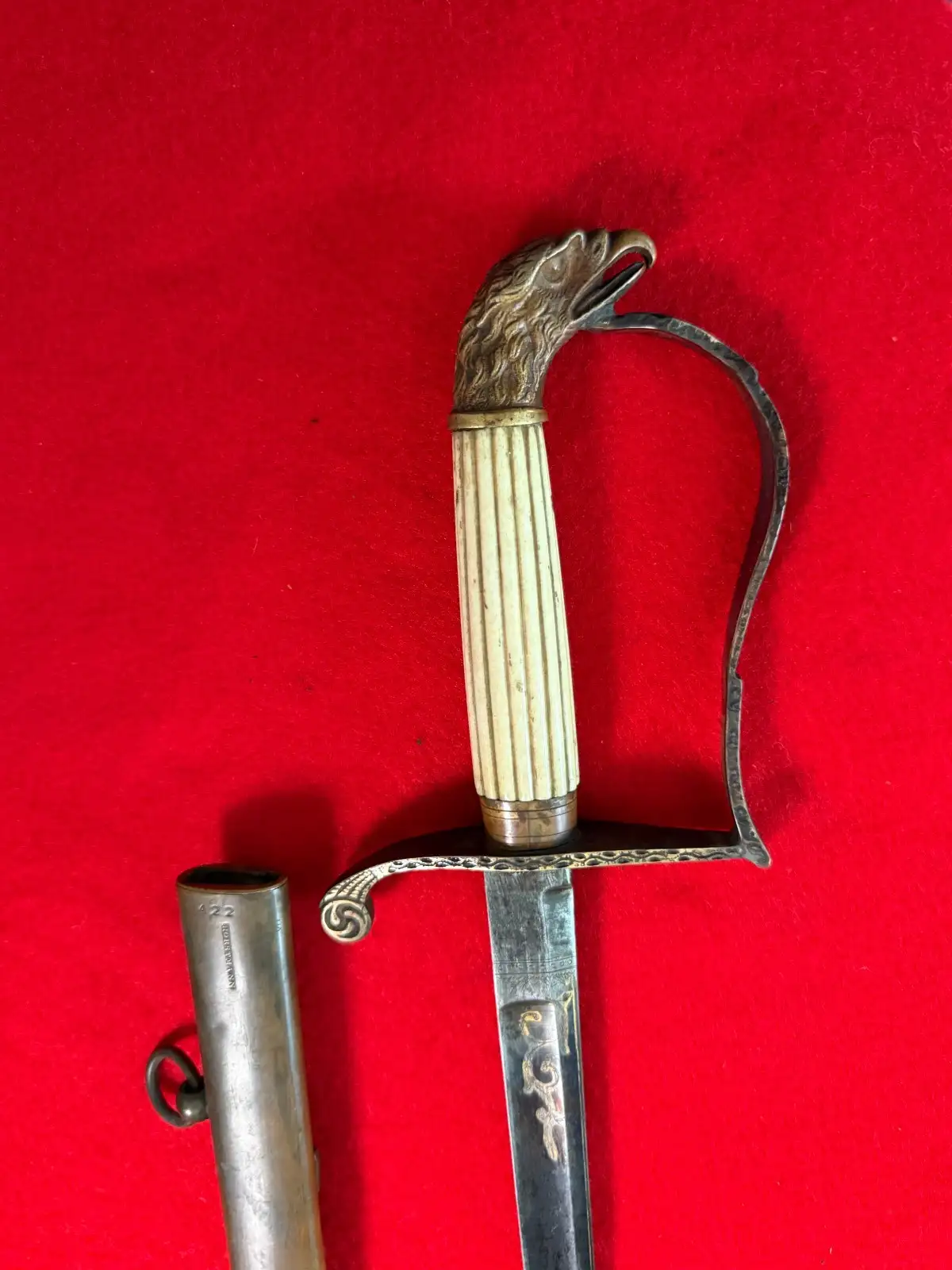US 19th Century Eagle Head Sword by Horstmann - View 10