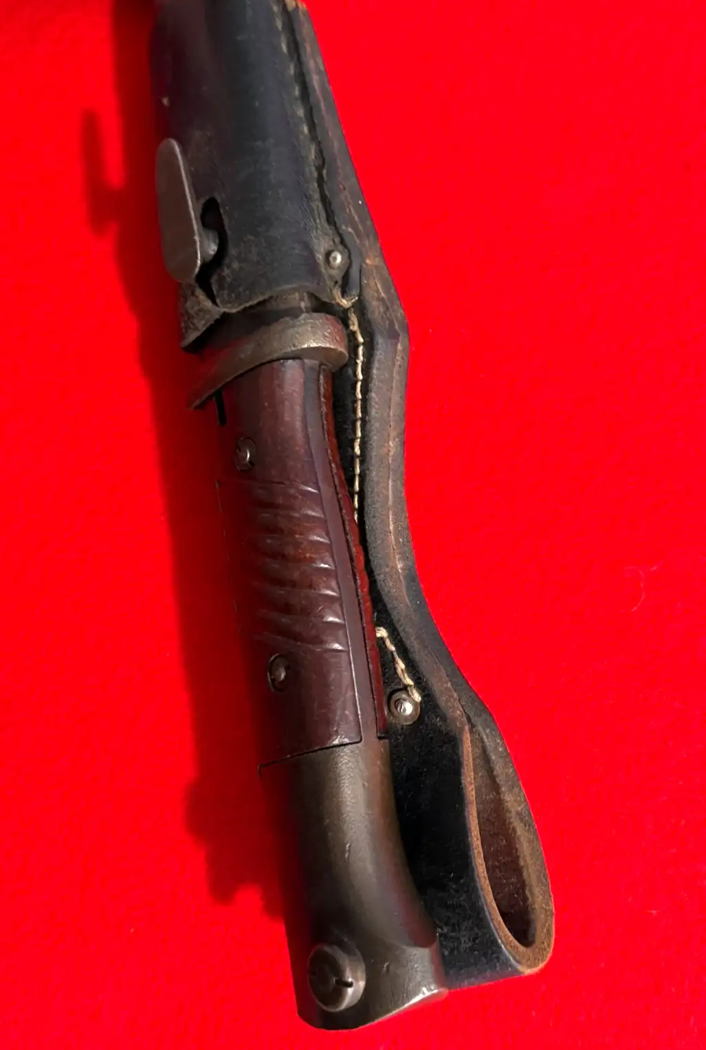 German WWII K98 Bayonet 44 fnj with Frog - View 13