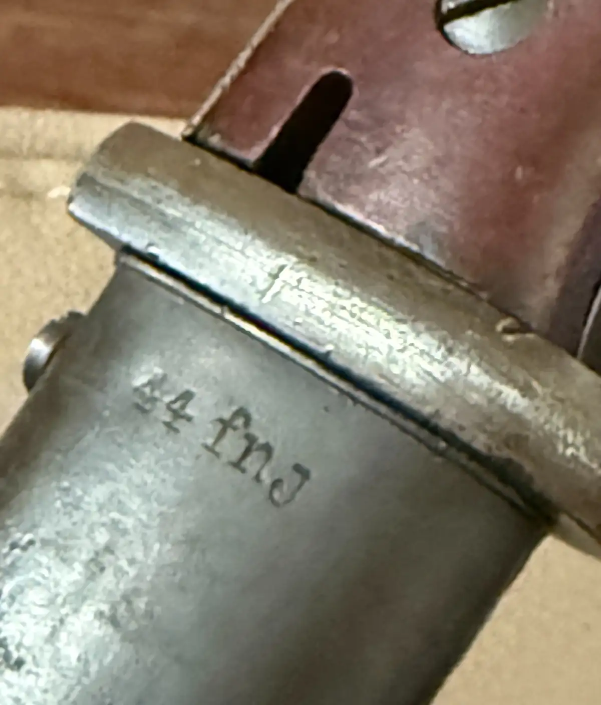 German WWII K98 Bayonet 44 fnj with Frog - View 16