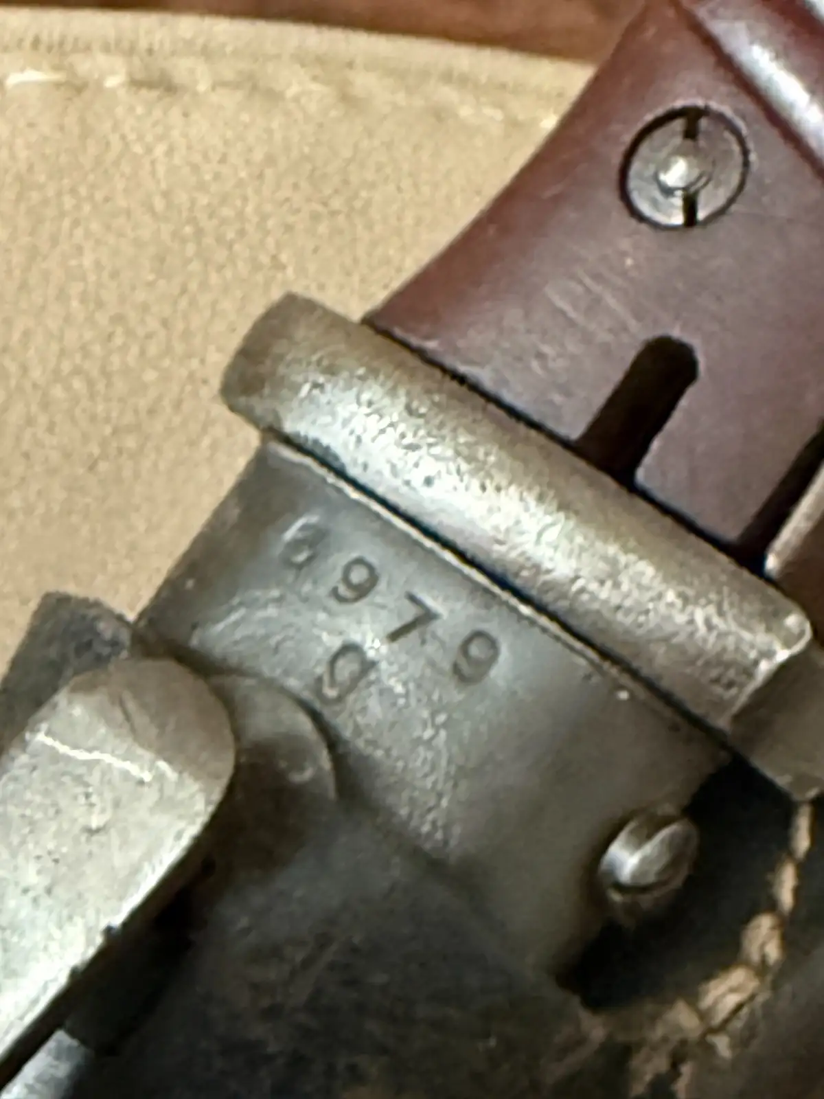 German WWII K98 Bayonet 44 fnj with Frog - View 17