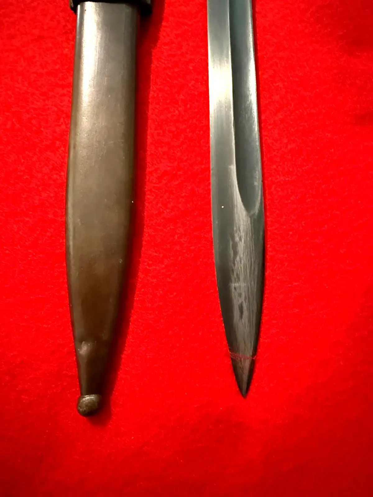 German WWII K98 Bayonet 44 fnj with Frog - View 3