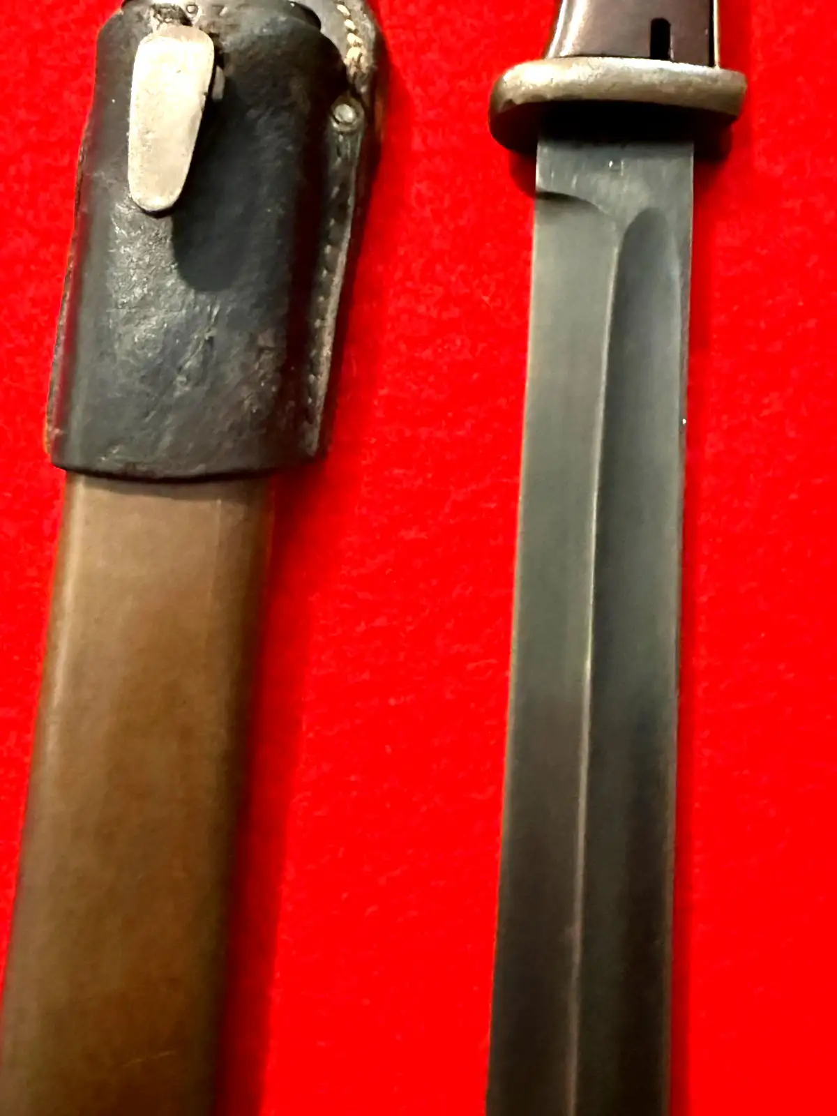 German WWII K98 Bayonet 44 fnj with Frog - View 6