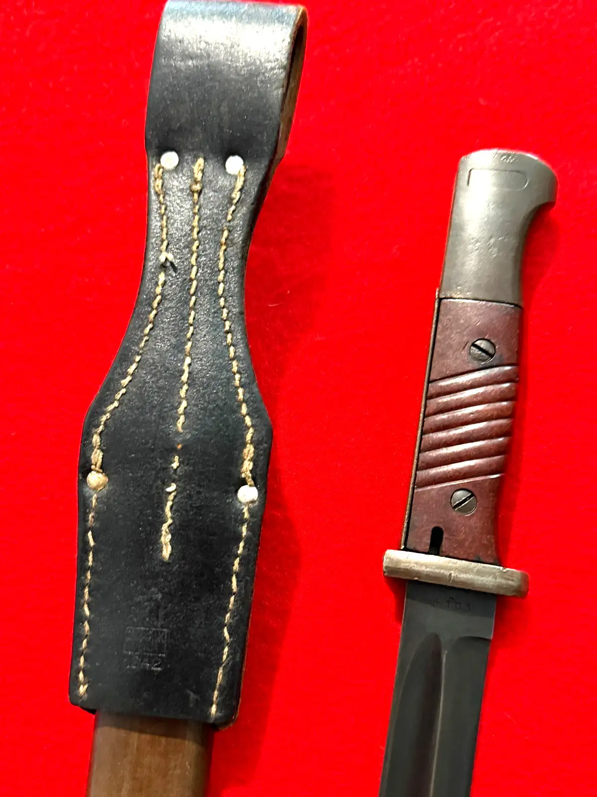 German WWII K98 Bayonet 44 fnj with Frog - View 8