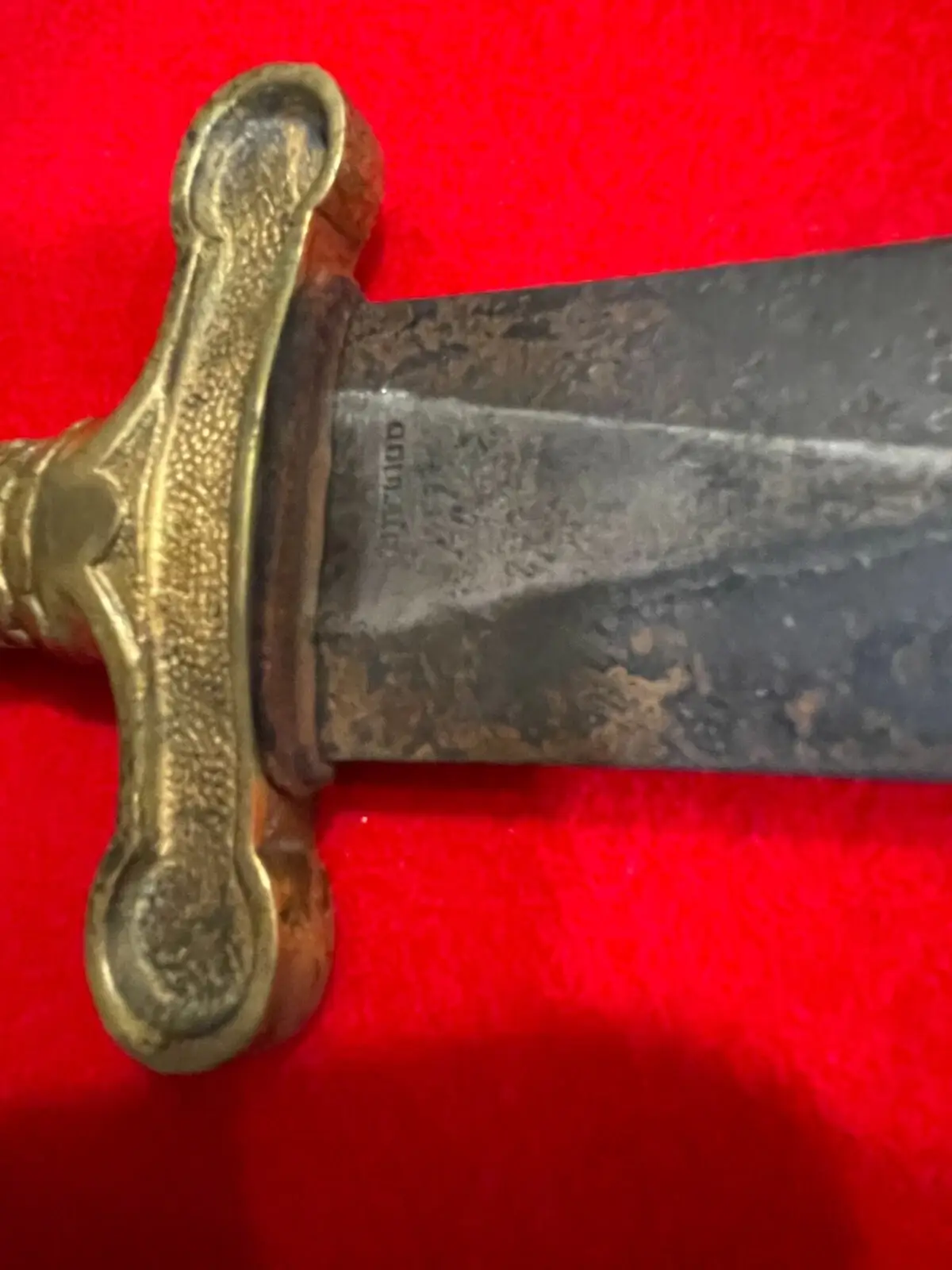 Antique U.S. M 1832 Foot Artillery Short Sword - 11