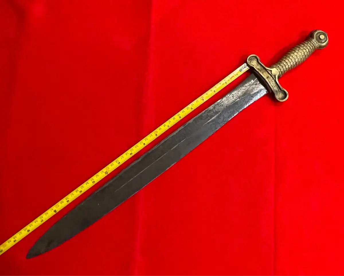 Antique U.S. M 1832 Foot Artillery Short Sword - 2