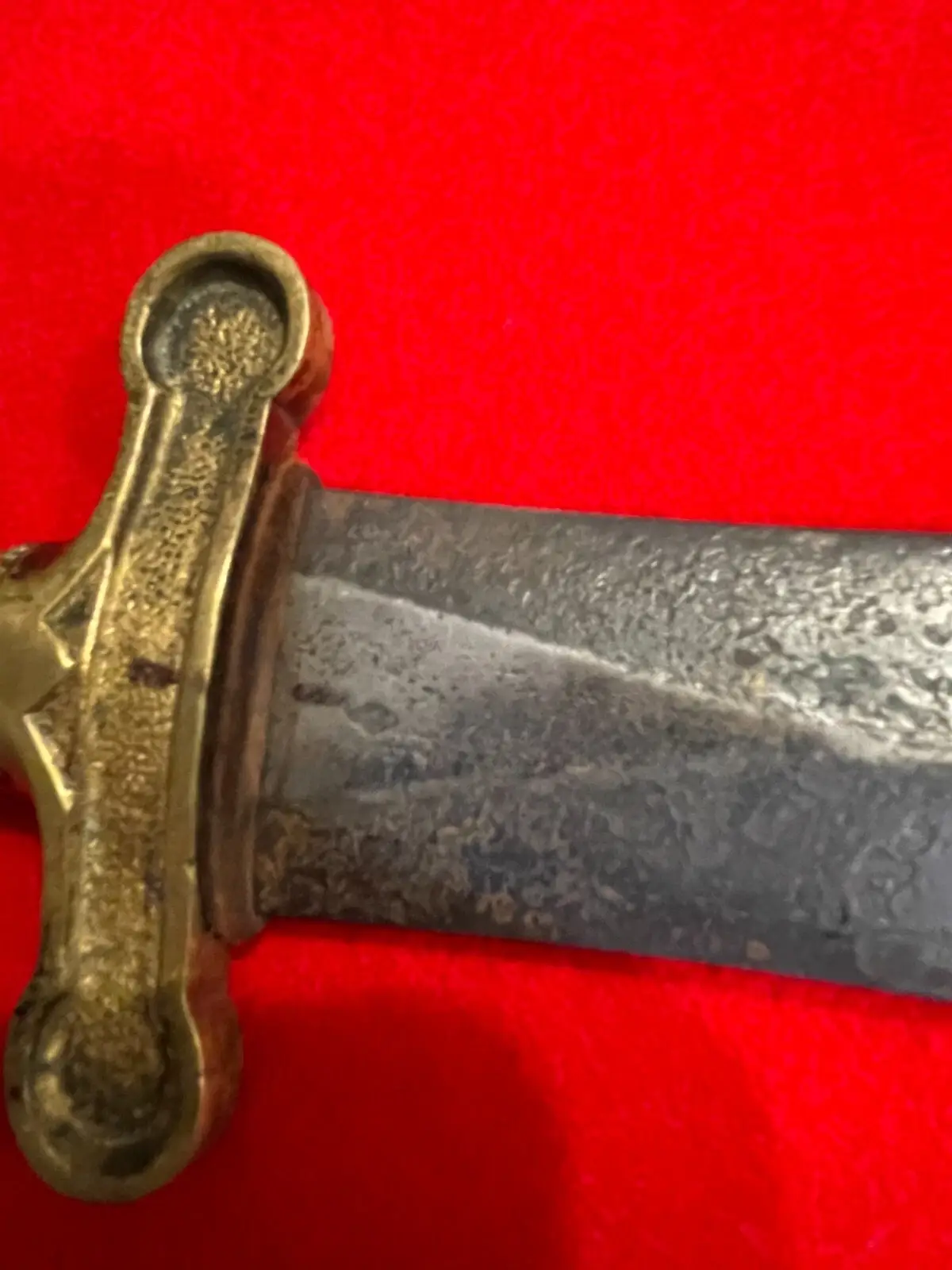 Antique U.S. M 1832 Foot Artillery Short Sword - 6