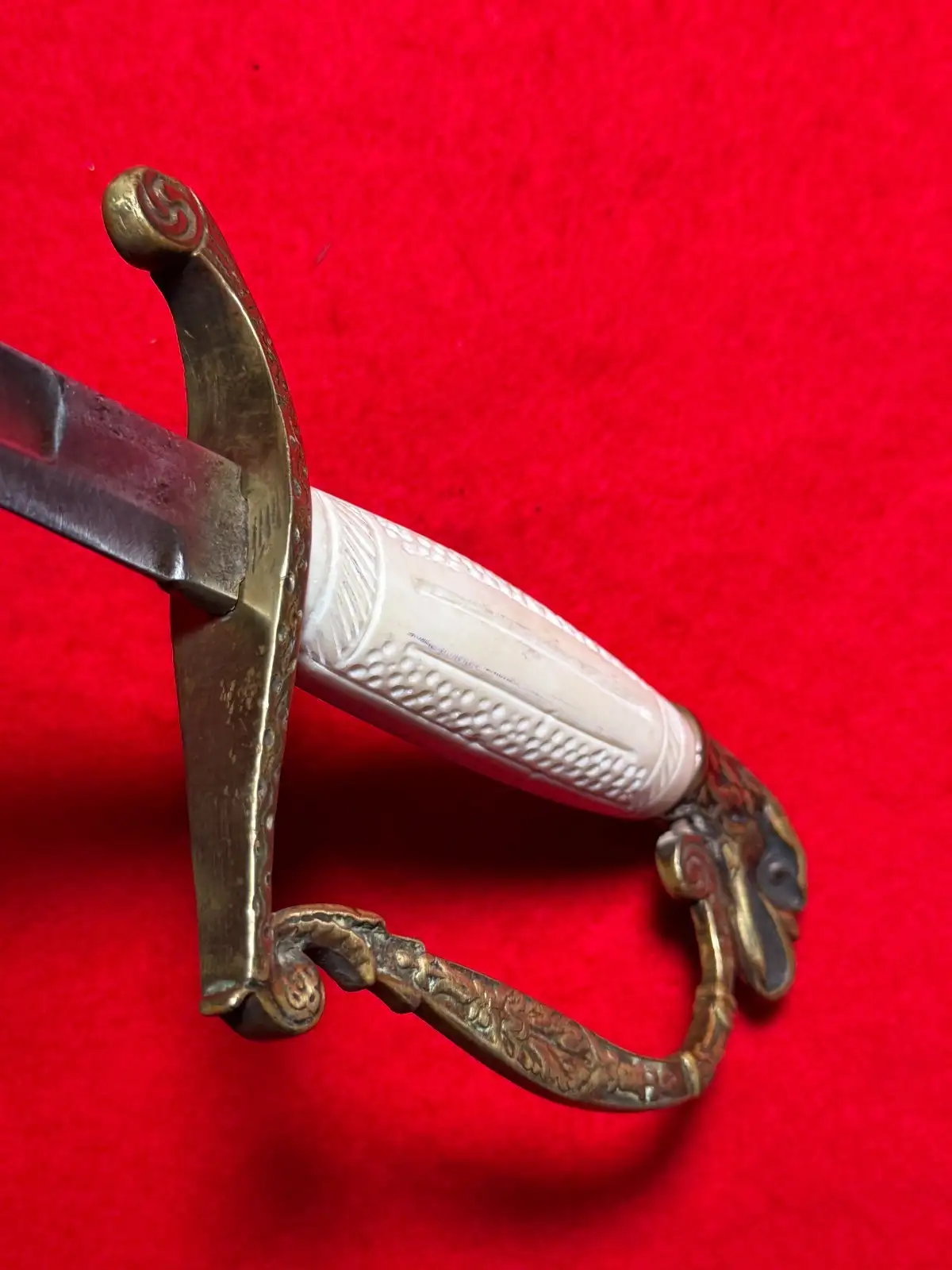 US Pre-Civil War M1830 Eagle Officer Sword - View 14