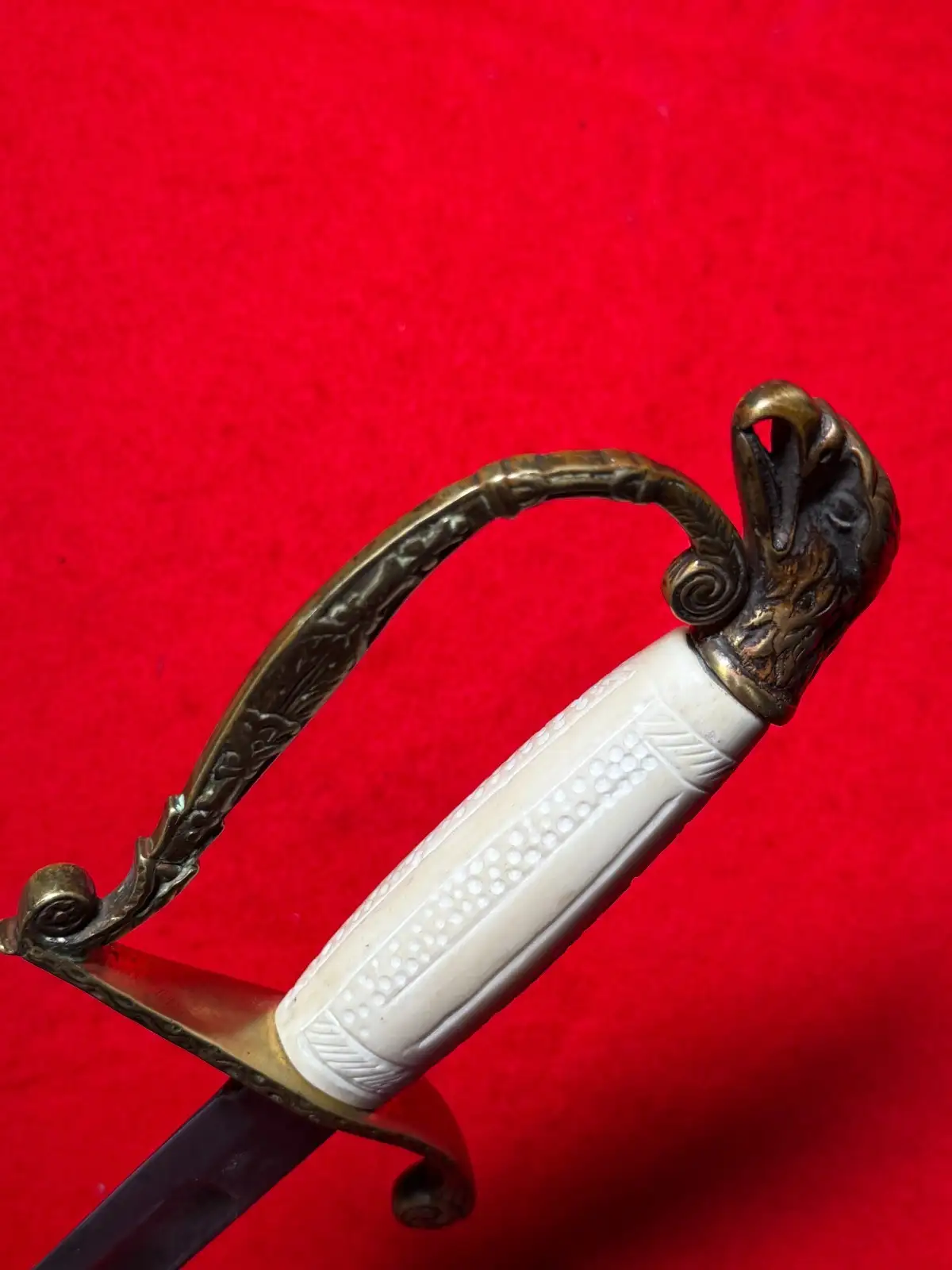 US Pre-Civil War M1830 Eagle Officer Sword - View 16