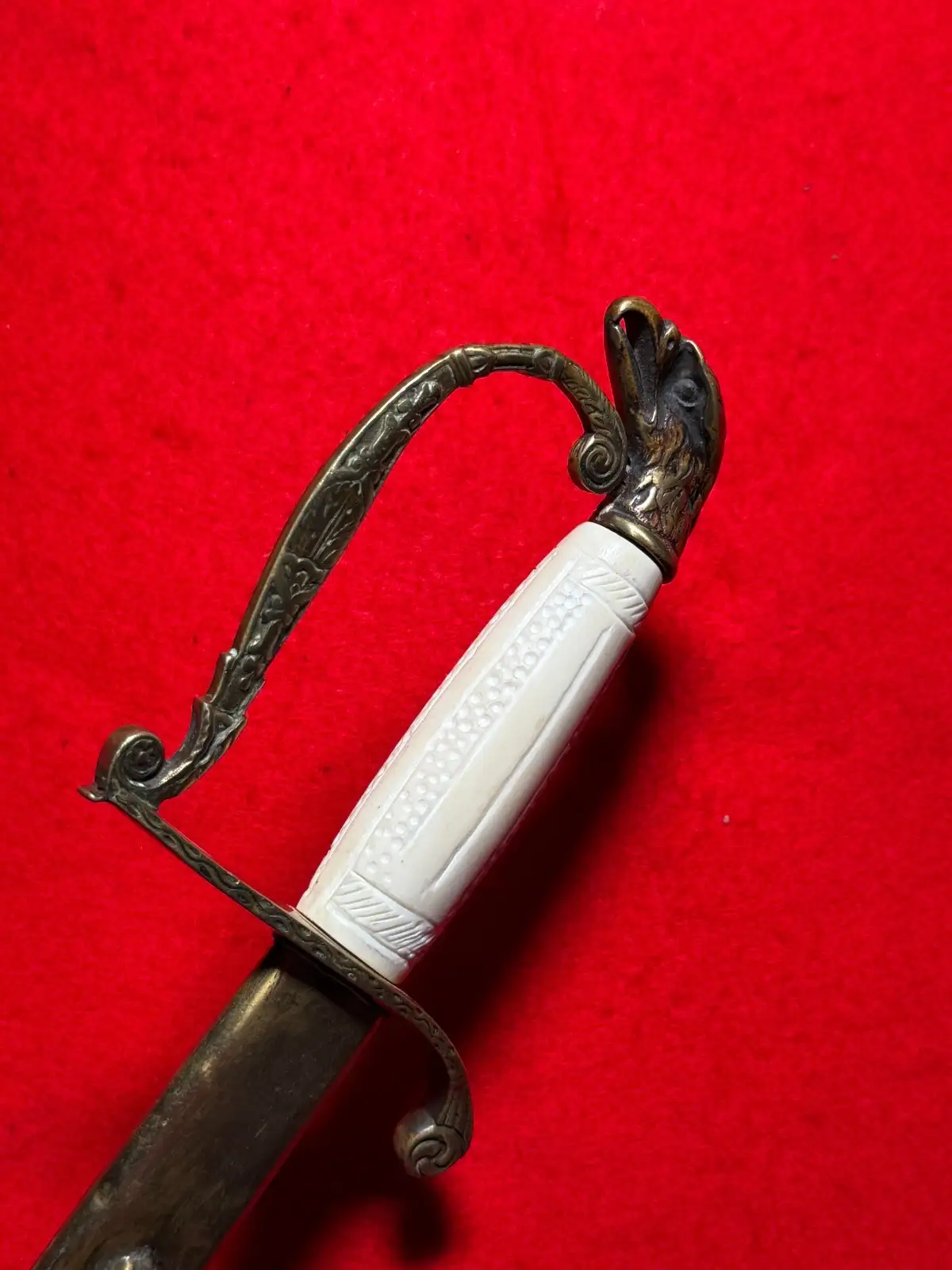 US Pre-Civil War M1830 Eagle Officer Sword - View 18
