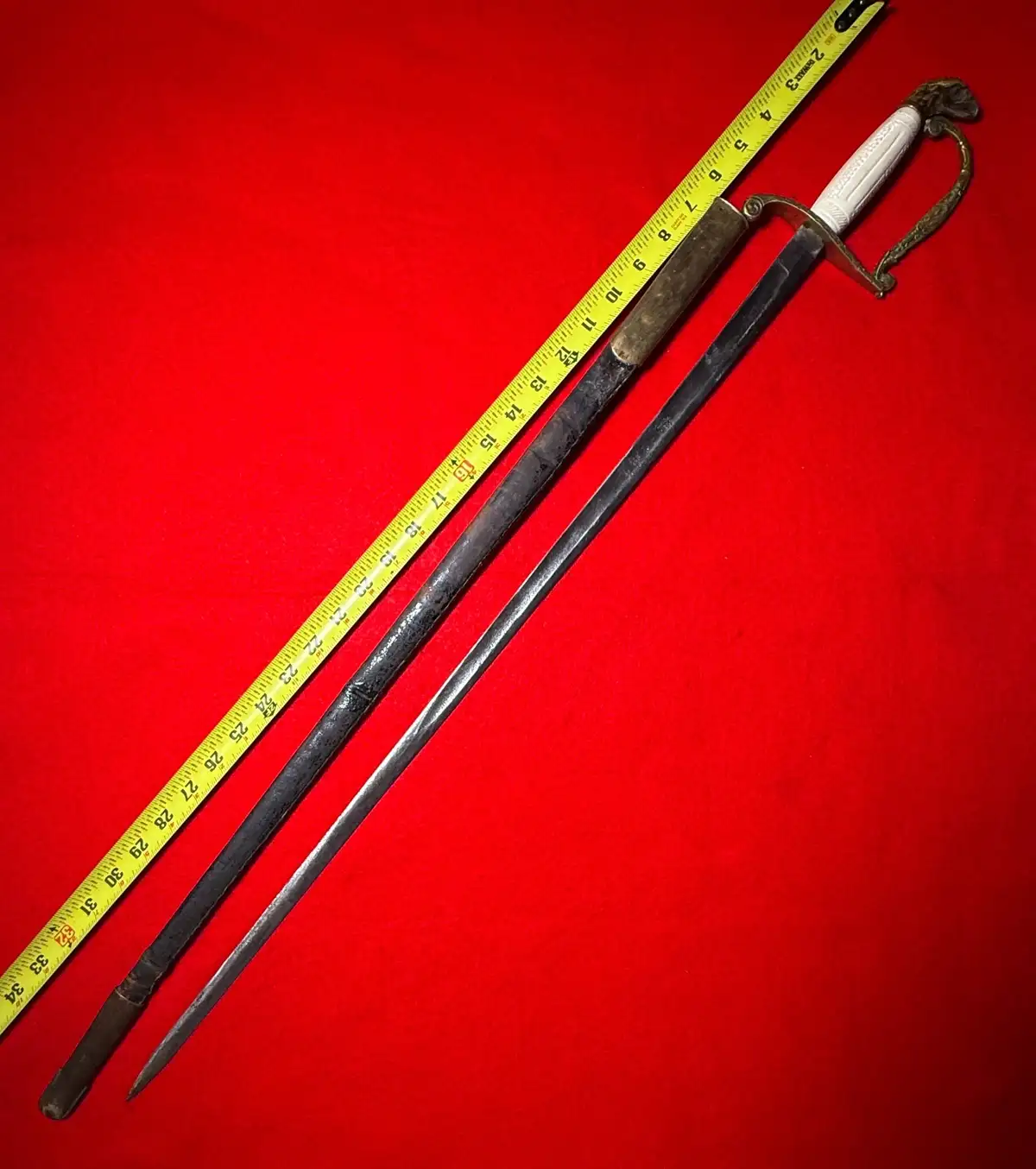 US Pre-Civil War M1830 Eagle Officer Sword alternate view