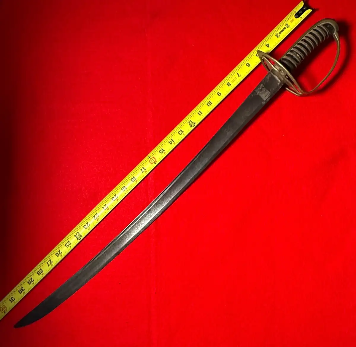 British M1821 Light Cavalry Officer Sabre alternate view