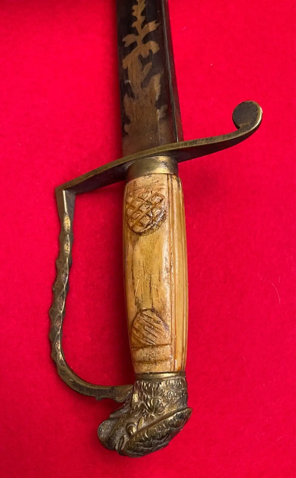 US War of 1812 Eagle Head Officer Sword - View 10