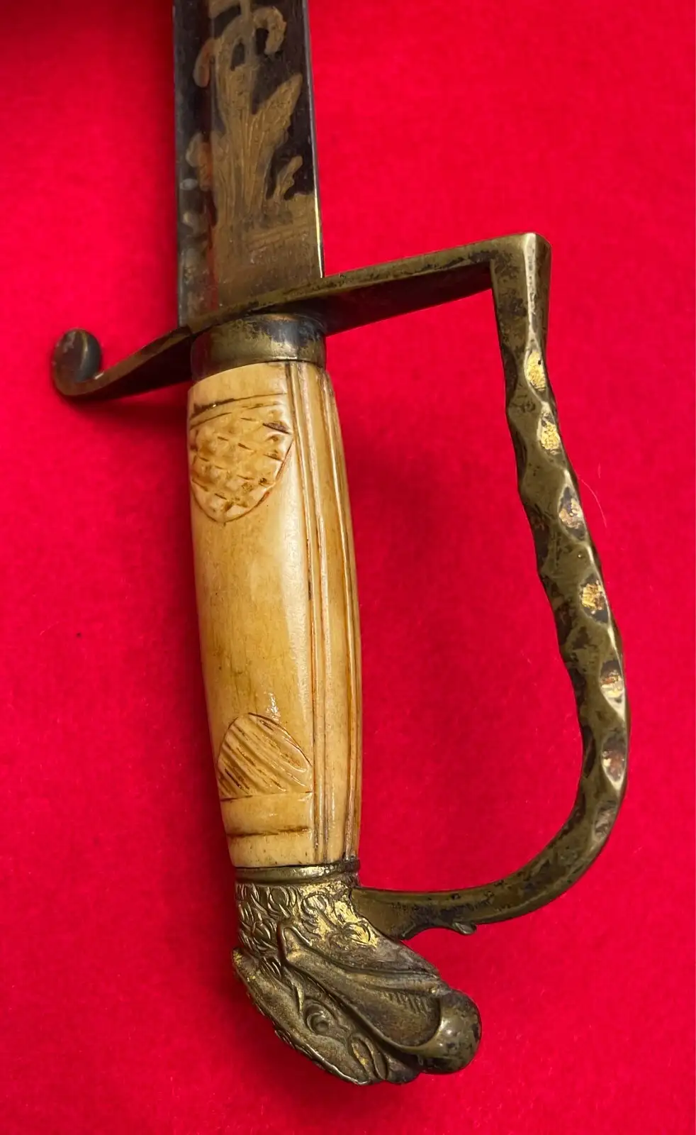 US War of 1812 Eagle Head Officer Sword - View 11