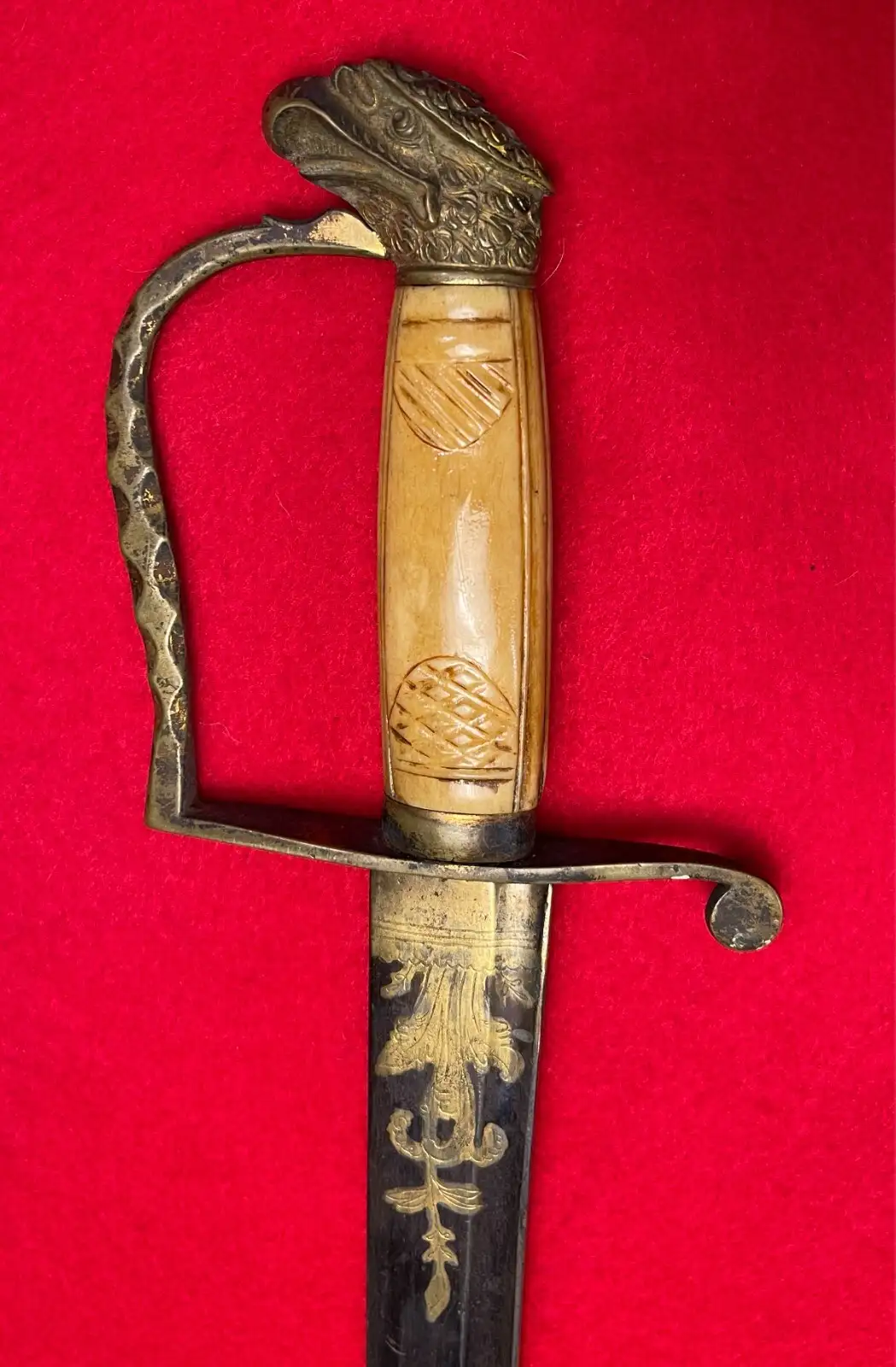 US War of 1812 Eagle Head Officer Sword - View 12