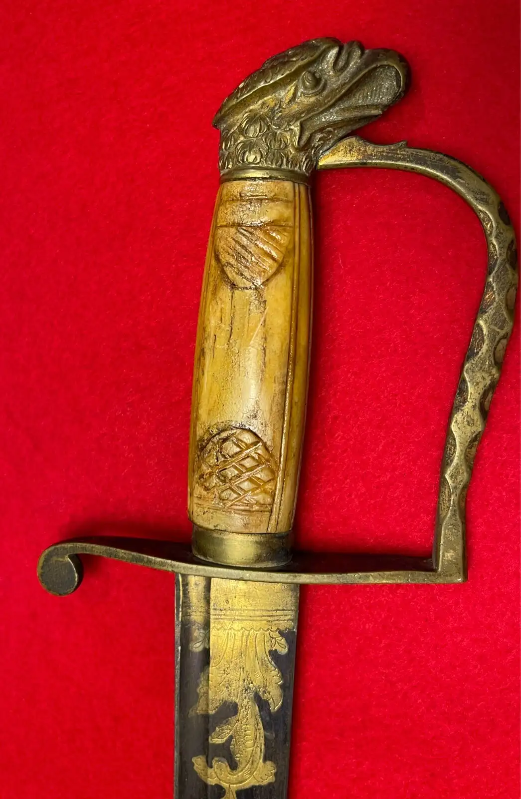 US War of 1812 Eagle Head Officer Sword - View 13