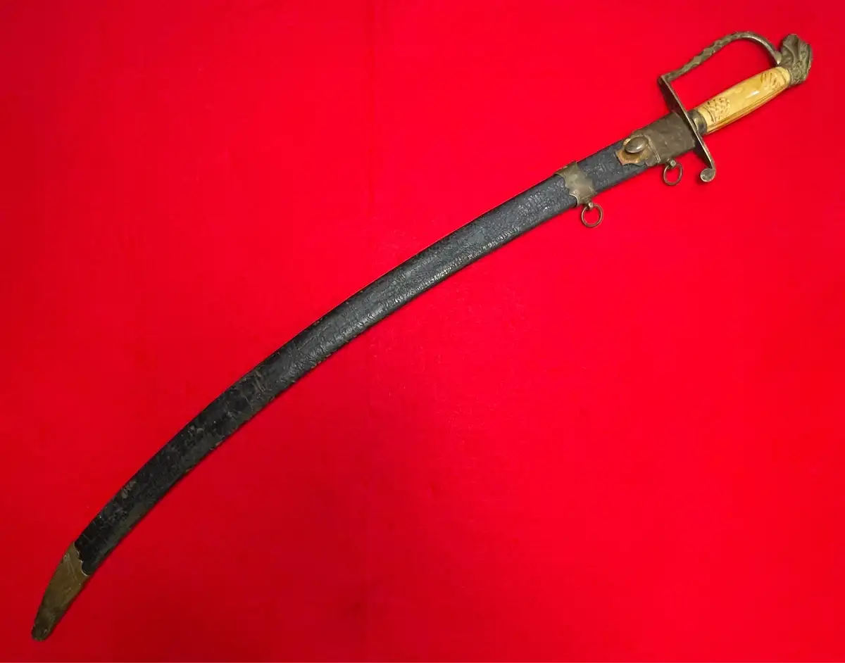 US War of 1812 Eagle Head Officer Sword - View 5