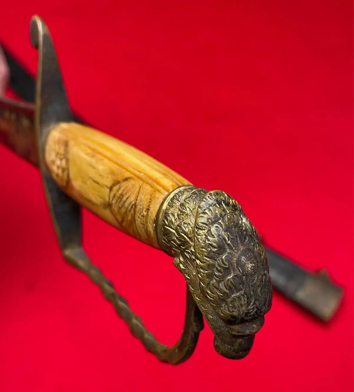 US War of 1812 Eagle Head Officer Sword - View 9