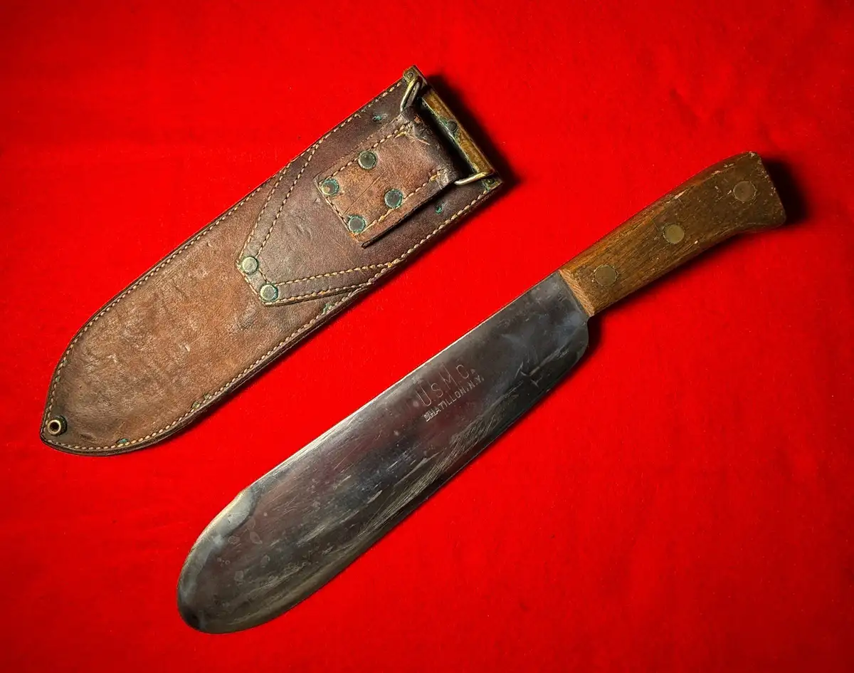US WWII USMC Bolo Knife by Chatillon - View 3