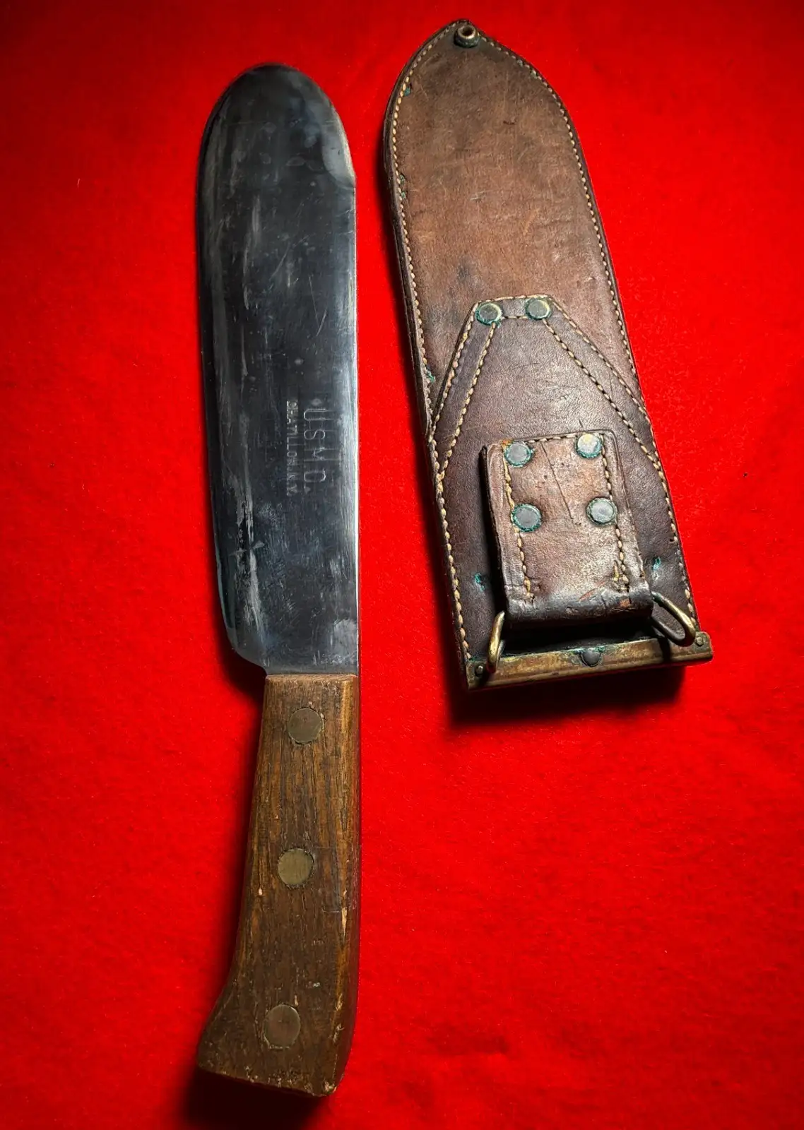 US WWII USMC Bolo Knife by Chatillon - View 7